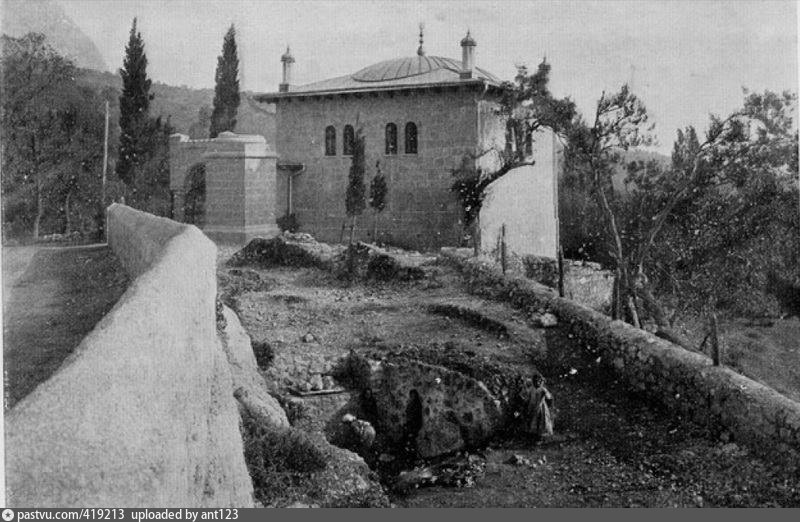 Мечеть Джума-джами в Симеизе. Фото 1913 г